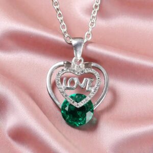 Sevara Emerald LoveCharm Pendant