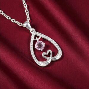 Sevara Bloom Heart Pendant