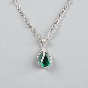 Sevara Emerald CrystalWave Pendant