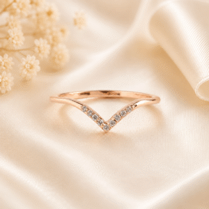 Sevara Classic Curve Ring For Women | Dailywear Jewellery Gift for Women
