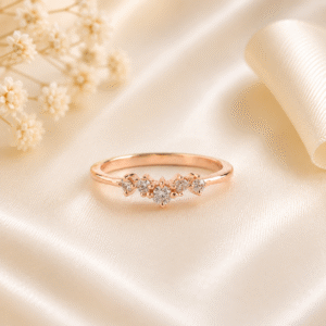 Sevara Classic Shimmer Ring For Women | Birthday Anniversary Jewellery Gift For Her - Partywear Jewellery for Women