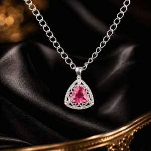Sevara Rose Pink Pendant For Women | Jewellery Gift Ideas For Girls