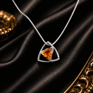 Sevara Golden Glow Pendant Necklace for Women | Jewellery for Girls
