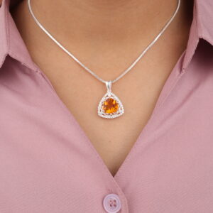 Sevara Golden Spark Pendant