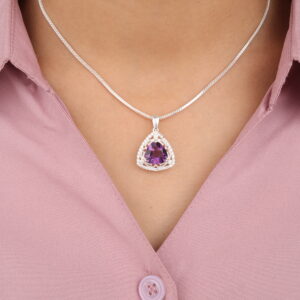 Sevara Amethyst Glow Pendant