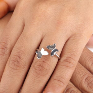 Twin Butterfly Ring For Girls | Gift Ideas For Women