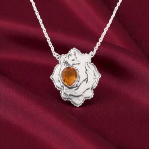 Sevara Golden Fox Pendant