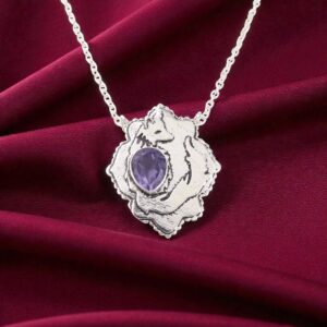 Sevara Twilight Fox Pendant