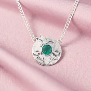 Sevara Emerald Sky Pendant